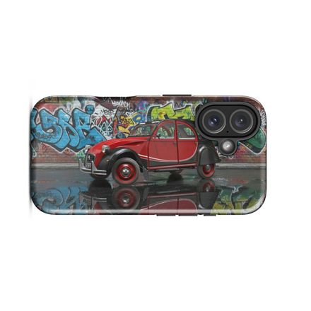 Citroën 2CV Charleston - Graffiti Art - Though IPhone Case