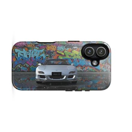 Mazda RX-7 - Graffiti Art - IPhone Case