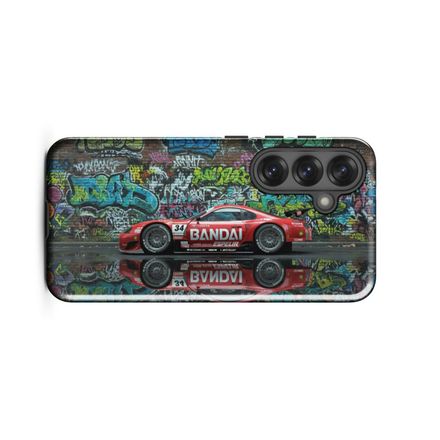 Toyota Supra GT500 - Graffiti Art - Tough Samsung Phone Cover