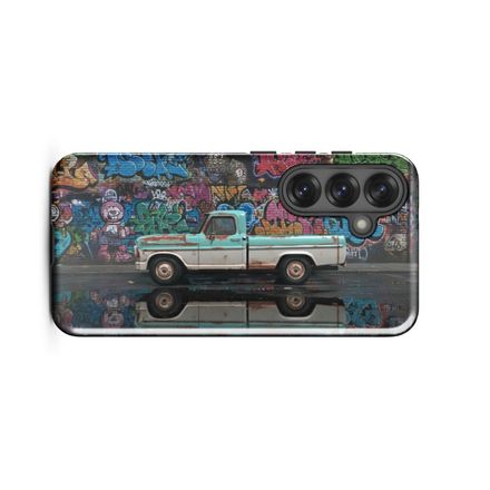 Ford F100 (1967) - Graffiti Art - Samsung Phone Case