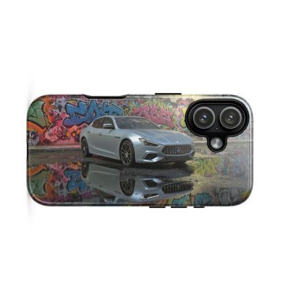 Maserati Ghibli Hybrid - Graffiti Art - IPhone (11 to 17) Case