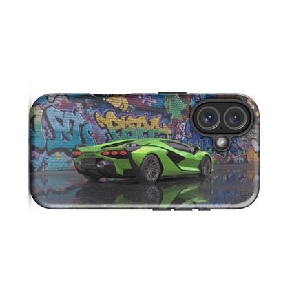 Lamborghini Sián - Graffiti Art - Tough IPhone Case
