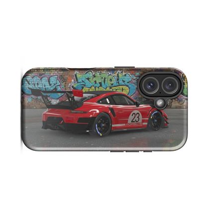 Porsche 911 GT2 RS Clubsport Graffiti Art - Though IPhone Case