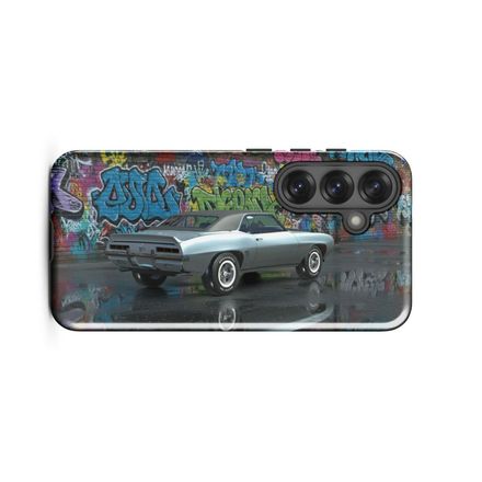 Chevrolet Camaro (1970) - Graffiti Art - Samsung Phone Case