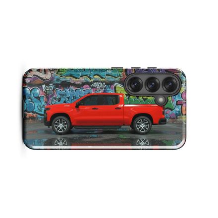 Chevrolet Silverado Trail Boss - Graffiti Art - Samsung Phone Case