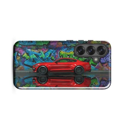 Ford Mustang Shelby GT500 - Graffiti Art - Though Samsung Phone Case