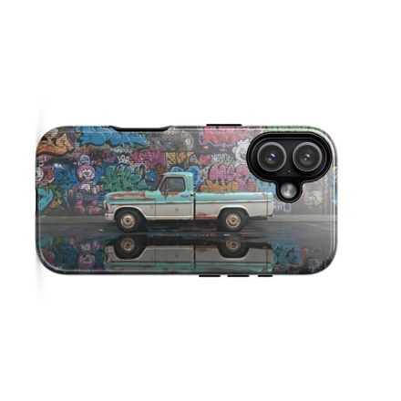 Ford F100 (1967) - Graffiti Art - IPhone Case