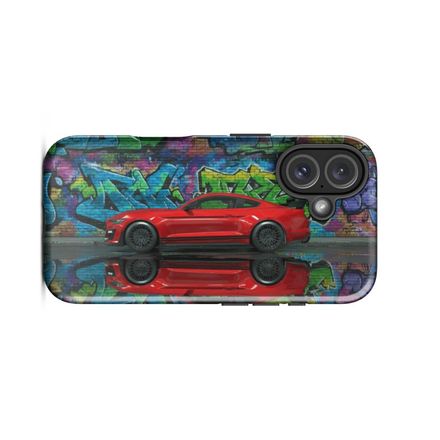 Ford Mustang Shelby GT500 - Graffiti Art - Though IPhone Case