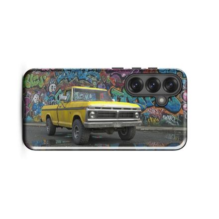 Ford F100 (1976) - Graffiti Art - Samsung Phone Case