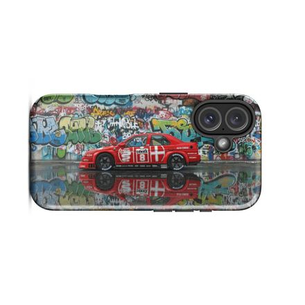 Alfa Romeo 155 V6 TI - Graffiti Art - IPhone Case