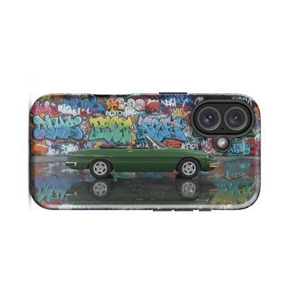 Alfa Romeo Spider Coda Tronca - Graffiti Art - IPhone Case