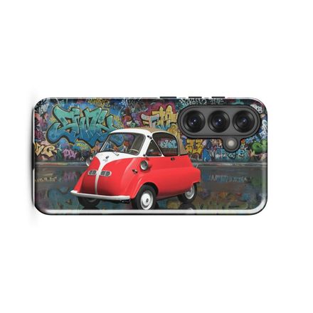 BMW Isetta 300 Convertible - Graffiti Art - Though Samsung Phone Case