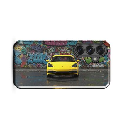 Porsche 718 Cayman GTS (982) Graffiti Art - Tough Samsung Case