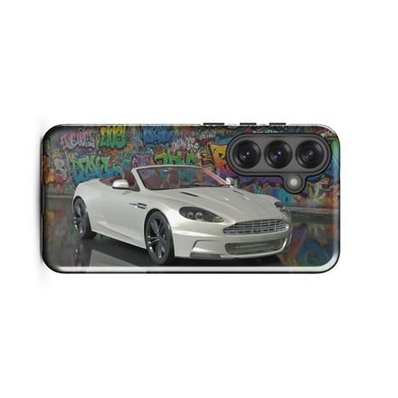 Aston Martin DBS Volante - Graffiti Art - Samsung Phone Case