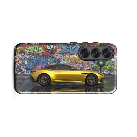 Aston Martin DBS Superleggera - Graffiti Art - Samsung Phone Case