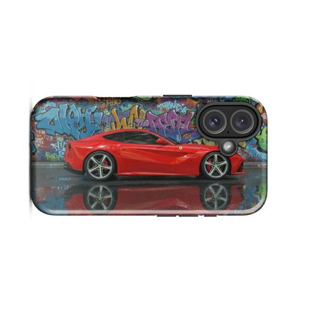 Ferrari F12 Berlinetta - Graffiti Art - IPhone Case