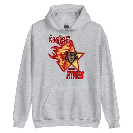 Catalysttt Fitness FireCat Unisex Heavy Blend Hoodie