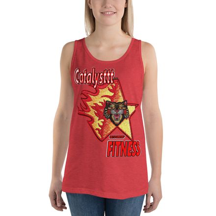 Catalysttt Fitness FireCat Unisex Staple Tank Top
