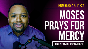 Numbers 14:11-24 | Moses Prays for Mercy