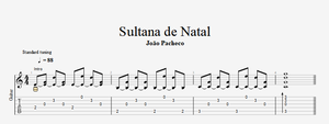 Sultana de Natal (Music scores)