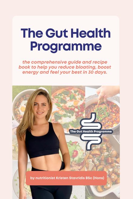 GUT HEALTH PROGRAMME- recipes, education, sample meal plans and more!