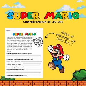 Compréhension de lecture : Super Mario Bros