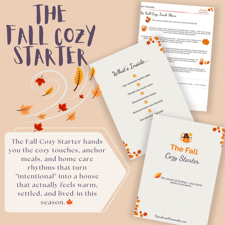 The Fall Cozy Starter