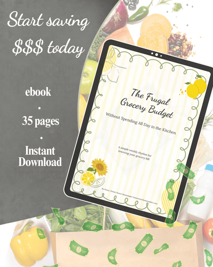 The Frugal Grocery Budget Ebook