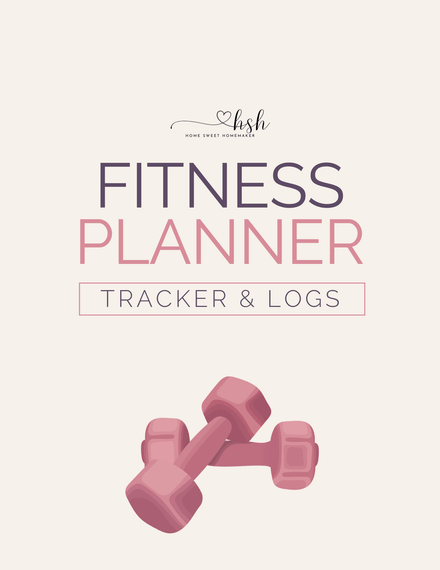 Fitness Planner &amp; Tracker — A Printable Wellness Planner for Real Life