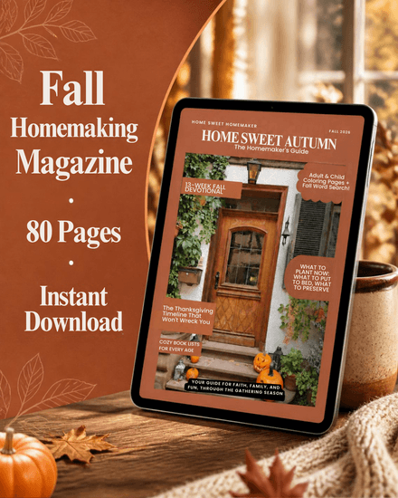 Home Sweet Autumn — Digital Edition (Fall 2026)