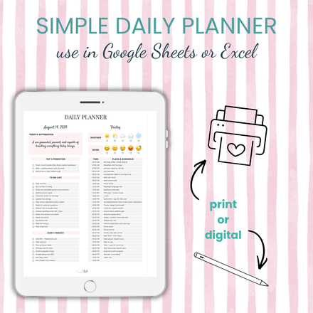 The Simple Daily Planner