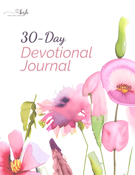 30-Day Devotional Journal — A Gentle Printable Quiet Time Practice for Women