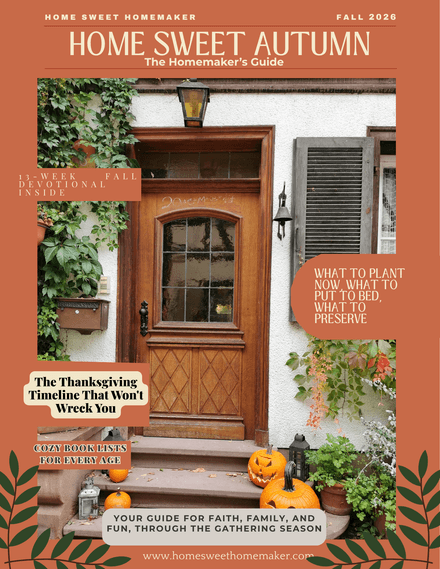 PREORDER — Home Sweet Autumn:  The Gathering Season (Print + Digital Edition)