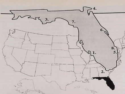 Florida — Rich in treasure caches
