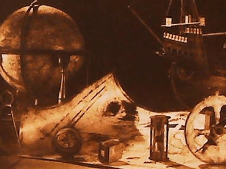 Lost Treasure Galleon of the Mojave Desert