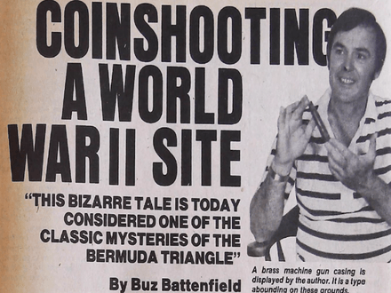 Coinshooting a World War II Site