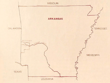 Spanish Silver Mines of the Ouachita Mountains