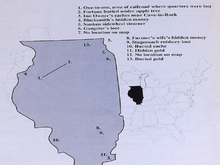 Illinois — Fortunes, Caches and Gold!