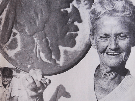 THer Finds 150,000th Coin