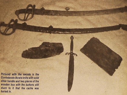 ound: Pistols, Swords In Rare Weapons Cache!