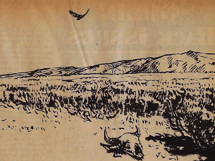 Wagon Cache Along the Border