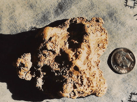 Mojave Desert Gives Up $5,000 Nugget