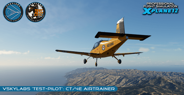 VSKYLABS Test-Pilot: CT/4E Airtrainer Project