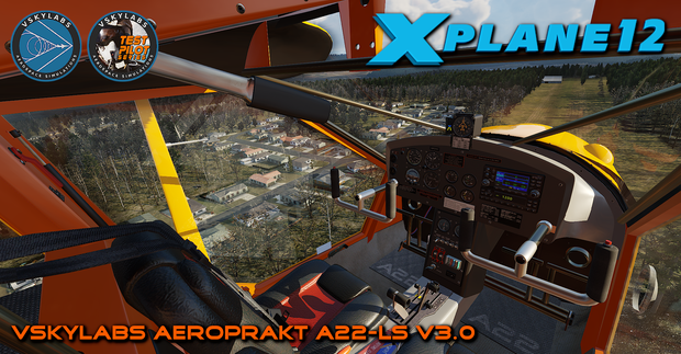 VSKYLABS Aeroprakt A22-LS Project