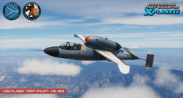 VSKYLABS Test-Pilot: He-162 Project