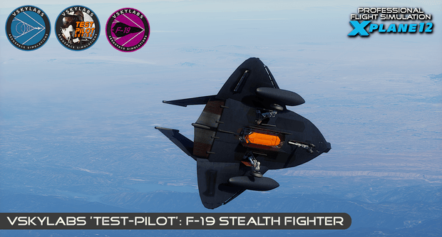 VSKYLABS Test-Pilot: F-19 Stealth Fighter Project