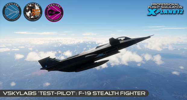 VSKYLABS Test-Pilot: F-19 Stealth Fighter Project