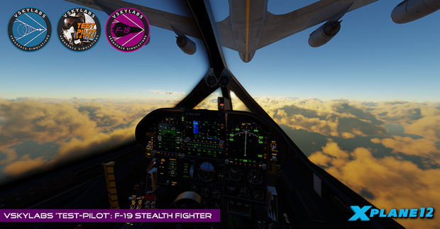 VSKYLABS Test-Pilot: F-19 Stealth Fighter Project