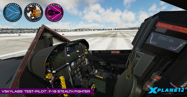 VSKYLABS Test-Pilot: F-19 Stealth Fighter Project