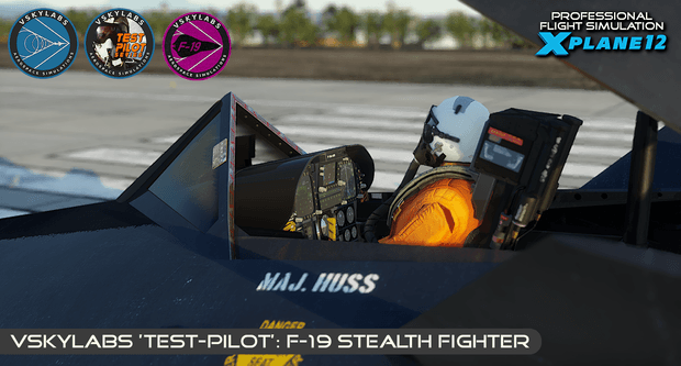 VSKYLABS Test-Pilot: F-19 Stealth Fighter Project